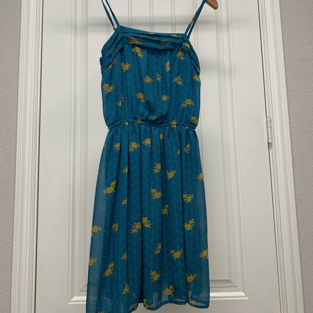 Mossimo teal sundress size medium